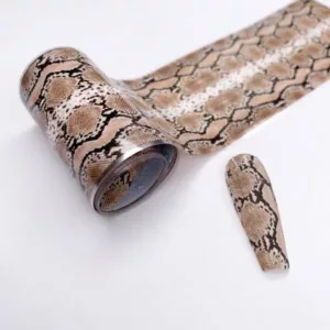 Transfer foil for nail art Snake skin FA10