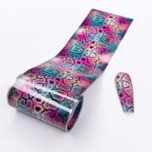 Transfer foil for nail art Snake skin FA09