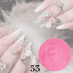 #53 Art Acrylic 8ml jars. -pink