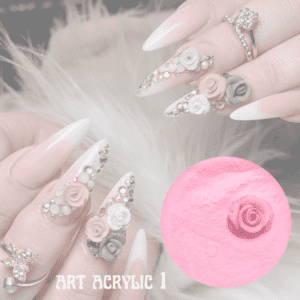 #1 Art Acrylic 8ml jars. pink - 2018 Series