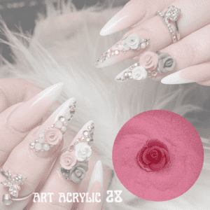 #28 Art Acrylic 8ml jars. -2018 Series.