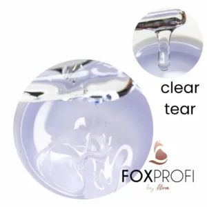 #100 FoxProfi Builder Gel - Clear Tear