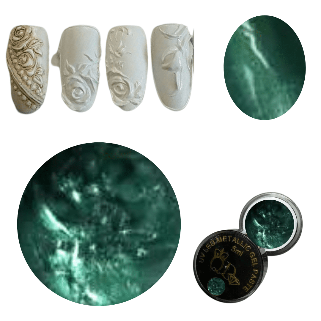 UV LED Metallic Gel Paste 5ml #3 - Enchanted Forest