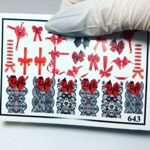 water decals/sliders for nail art (643)
