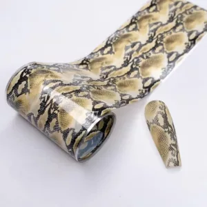 Transfer foil for nail art Snake skin FA02