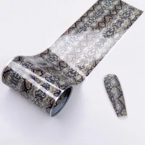 Transfer foil for nail art Snake skin FA05