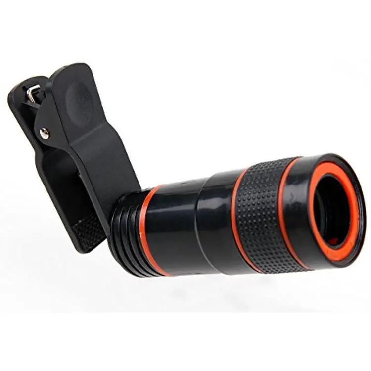 Taczoom clip on zoon lens