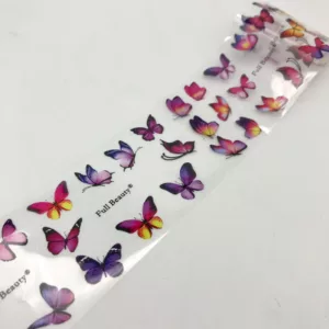 Transfer foil for nail art Butterfly FBB82