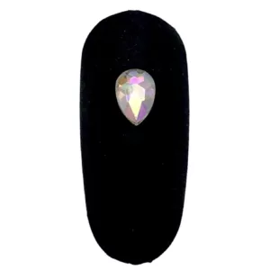 #28 K9 Crystals 10pcs - Clear Drop Shape