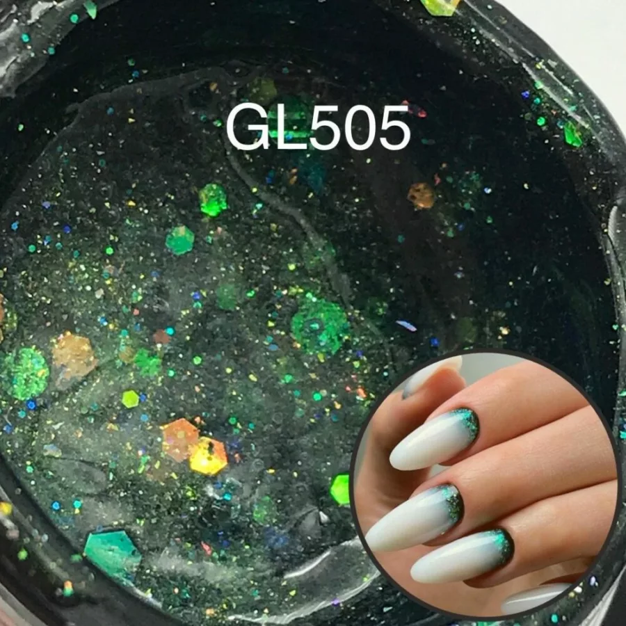 #505 FoxProfi Glitter Builder Gel