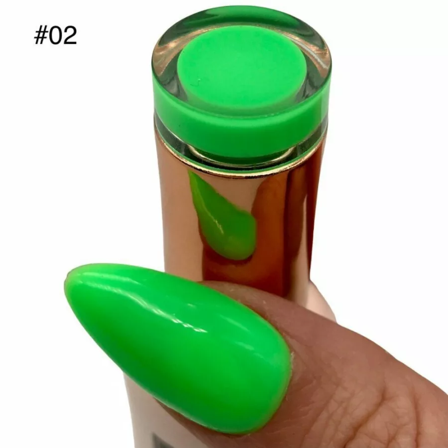 #N02 FoxProfi Neon UV/LED Rubber Base Gel