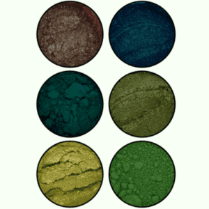 Green Pigment Set of 6 - Image 2