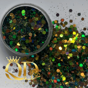 Probling Glitter #21 - Speechless - Colourshift Mixed Sizes Flakes