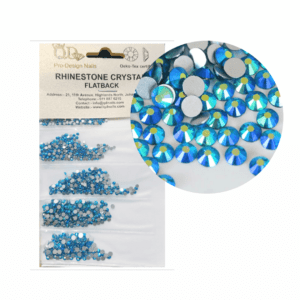 Crystal Rhinestones Mixed Pack 1700pcs - AB Peacock