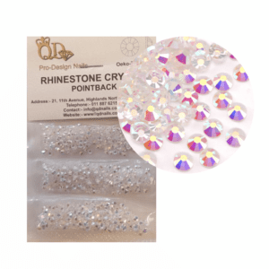 AB Rhinestones Clear Back Mixed Pack 1700pc
