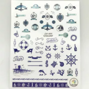 Nail stickers Ocean CA-064