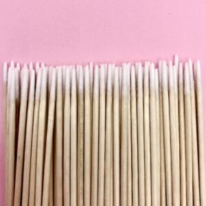 Disposable Micro Cotton Swabs 100pcs