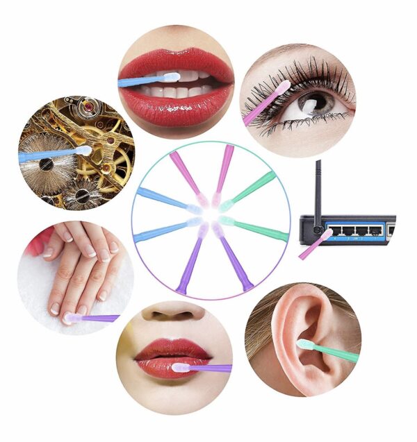 Micro Microfiber Swabs 50pcs - Image 2