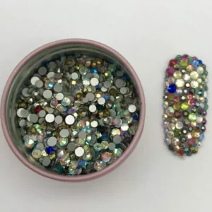 Mixed rhinestones flat back (SS802) - Image 2