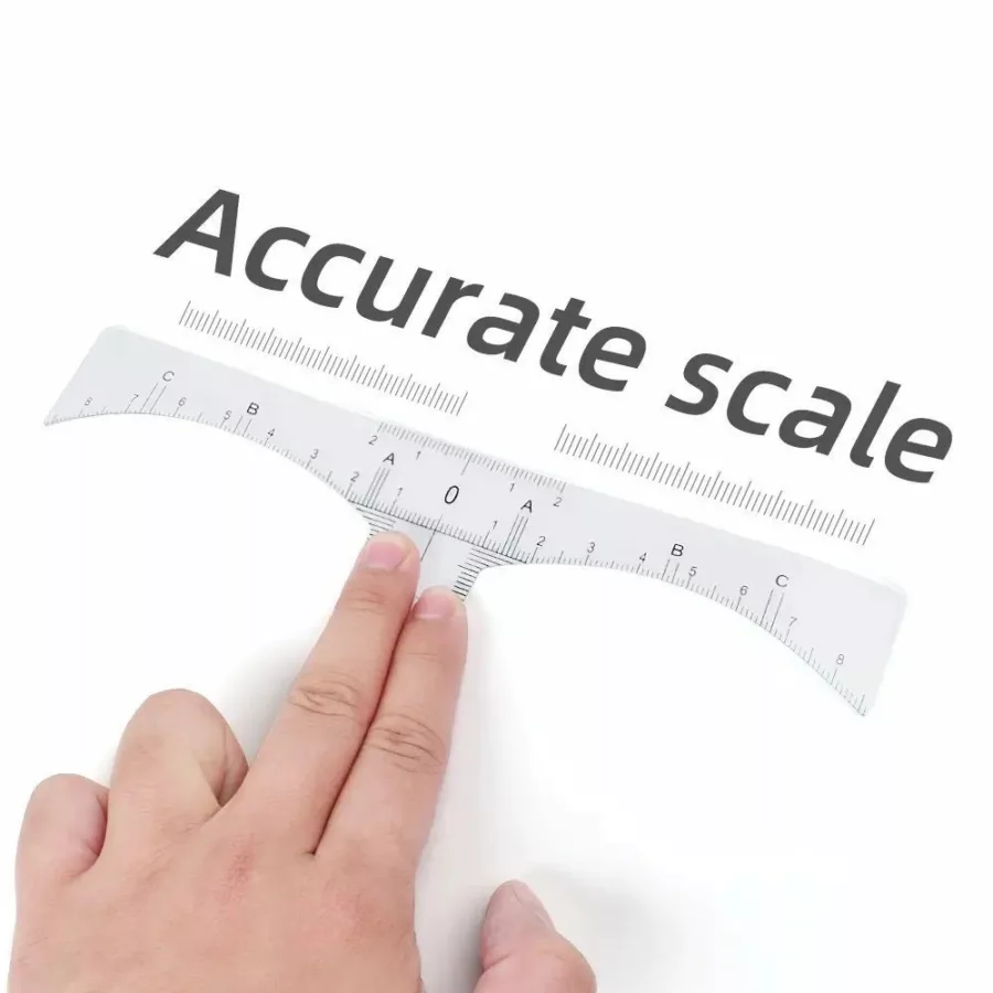 Pedicure Ruler Eyebrow Mapping Ruler – Nail Products South Africa