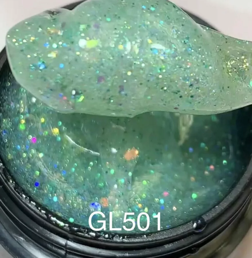 #501 FoxProfi Glitter Builder Gel