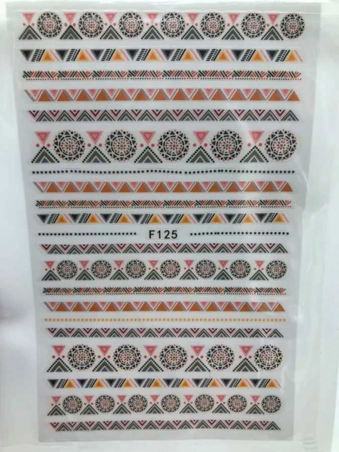 Nail stickers Shapes F125