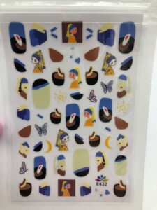 Nail stickers Face mix R432