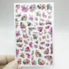 Nail stickers Flowers F666