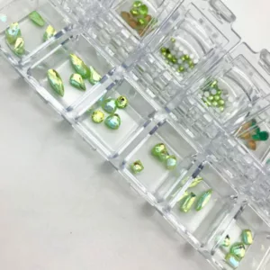 Small Diamond Set - Green - Image 2