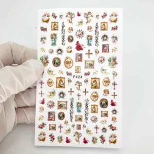Nail stickers Angels F424
