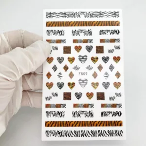 Nail stickers Animal Print F509