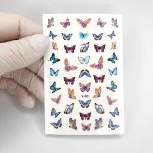 Nail stickers Butterfly Y-88