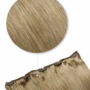 16 Inch Clip in dark blonde hair extensions - Image 3