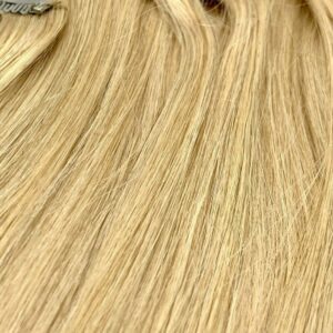 16 Inch Clip in blonde hair extensions - Image 3