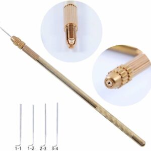 Ventilating Needles with Brass Holder