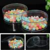 Large Clear Round Containers 6pcs