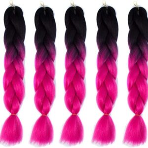 Ombre color jumbo braids M2 - Image 2