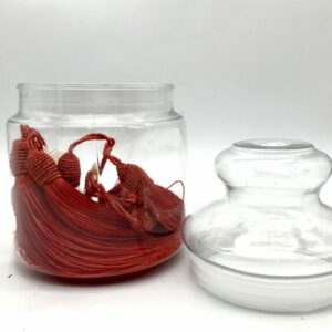 Clear Plastic Jar - Image 2
