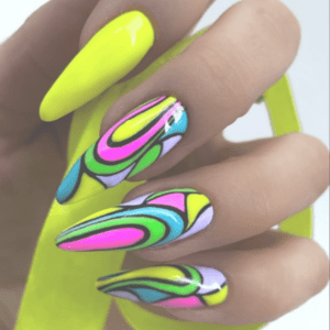 Neon Rubber Base Gels