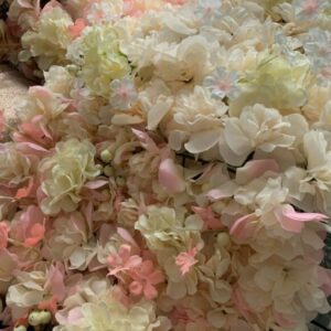 Second Hand Flower Wall Backdrop