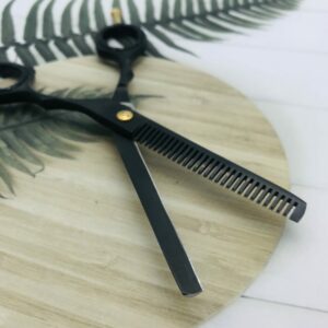 Black Hair Thinning Scissors - Image 3