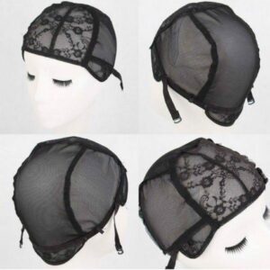 Black Wig Cap - Image 2
