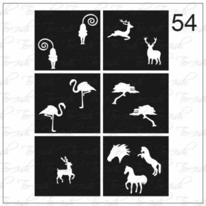 Termish Stencil For Decor - 54