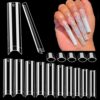 Clear 3XL Square Extension Tips 100pcs